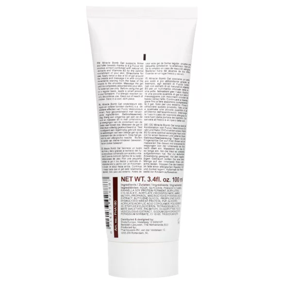 Pharmquests Miracle Bomb - rintojen suurennus- ja kiinteytysvoide 100ml