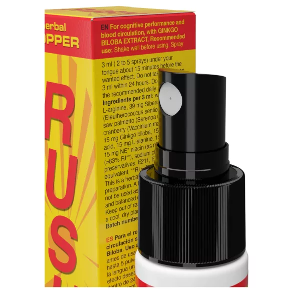 Herbal Rush - seksilisäaine - tipat - 15 ml