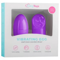   Easytoys - vibraattorimuna kaukosäätimellä 7 rytmiä violetti