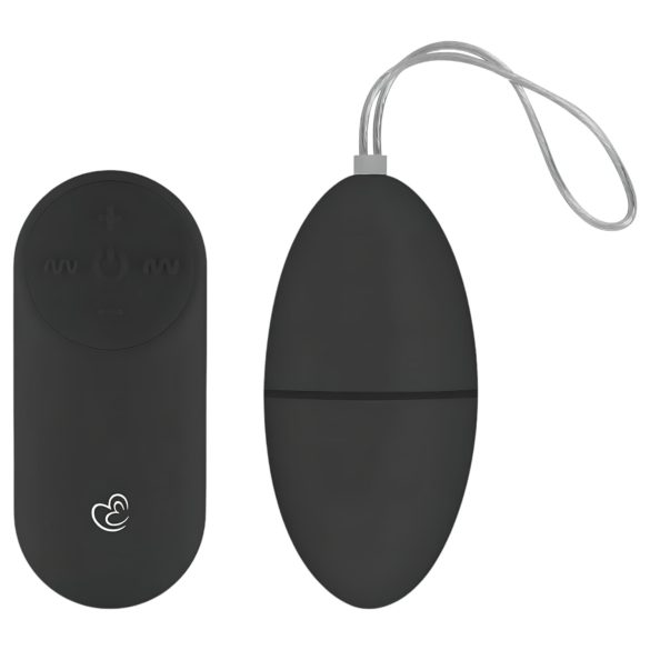 Easytoys - 7 rytmin langaton vibraatiomuna (musta)
