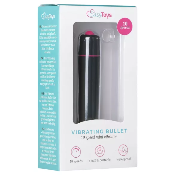 EasyToys Bullet - sauvasauva (musta)