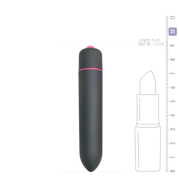 EasyToys Bullet - sauvasauva (musta)