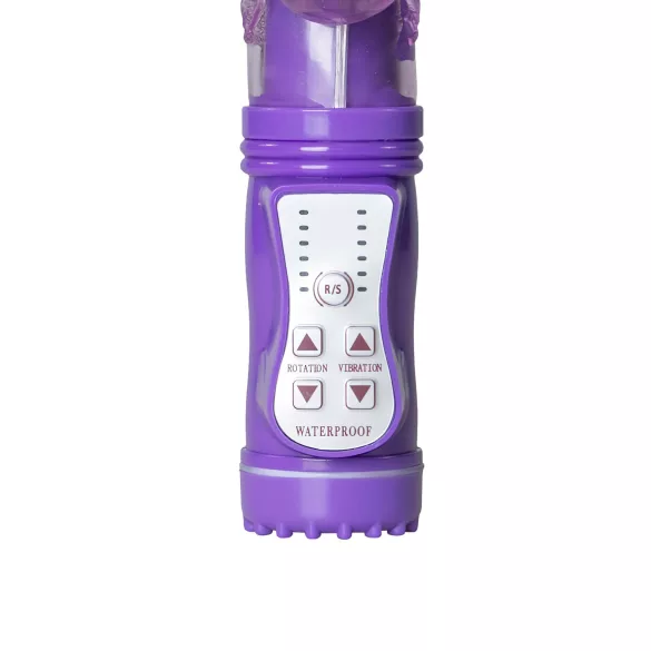 Easytoys Butterfly - pyörivä työntävä vibraattori - lila