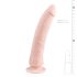 Easytoys - Imukuppi 100% silikonidildo (21cm) - luonnollinen