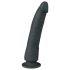 Easytoys - Imukuppidildo 100% silikonista (21 cm) - musta