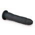Easytoys - Imukuppidildo 100% silikonista (21 cm) - musta
