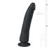 Easytoys - Imukuppidildo 100% silikonista (21 cm) - musta
