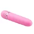 Easytoys Diamond - vibraattori - kiemura muoto - pinkki