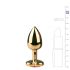 Easytoys Metal No.3 - anustappi - kulta-pinkki (2,5 cm)