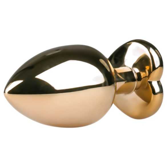 Easytoys Metal No.8 - anustappi sydänpohjalla - kulta-pinkki 3,5cm