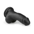 Easytoys - realistinen dildo kiveksillä ja imukupilla 15 cm - musta
