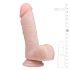 Easytoys - realistinen dildo kivillä ja imukupilla 17,5 cm - nude