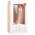 Easytoys - realistinen imukuppidildo kiveksillä 20cm - beige