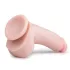 Easytoys - realistinen imukuppidildo kiveksillä 20cm - beige
