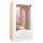 Easytoys - imukuppipohjainen dildo kiveksillä (22,5 cm) - luonnollinen