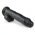 Easytoys - imukupillinen iso kivesdildo 26,5cm - musta