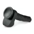 Easytoys - imukupillinen suuri kivellinen dildo 29,5 cm - musta