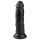 Easytoys - realistinen musta dildo imukupilla (15,5 cm)