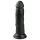 EasyToys - realistinen dildon imukupilla (15,5 cm, musta)