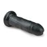 Easytoys - realistinen musta dildo imukupilla (15,5 cm)