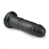 EasyToys - realistinen dildon imukupilla (15,5 cm, musta)