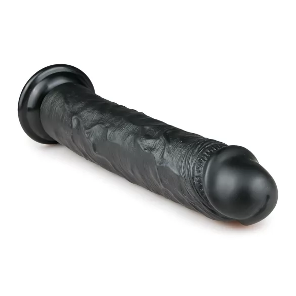 Easytoys - iso dildo imukupilla - 28,5 cm - musta