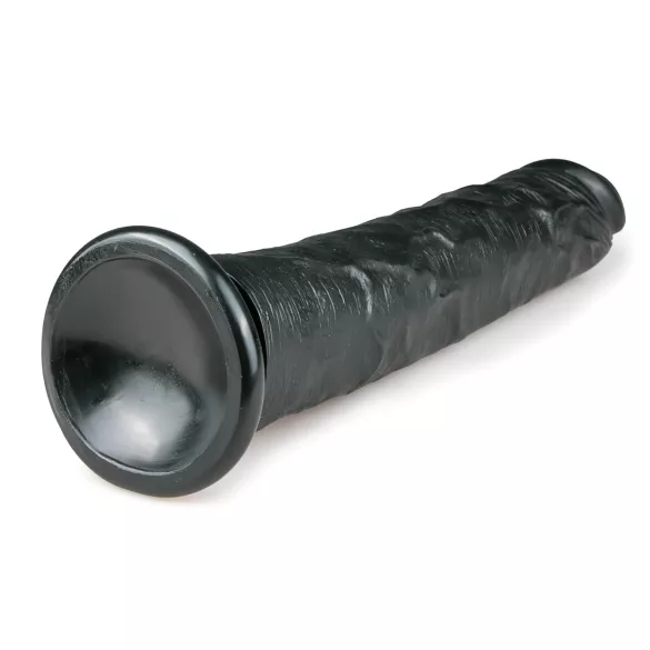 Easytoys - iso dildo imukupilla - 28,5 cm - musta