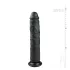 Easytoys - iso dildo imukupilla - 28,5 cm - musta