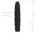 Easytoys Power Vibe - vibraattori - kiertokuvioitu silikoni - musta