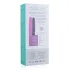 Easytoys Power Vibe - vibraattori - kiertokuvioitu silikoni - musta