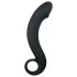 EasyToys Kaareva Dong - silikoninen anaalidildo (musta)