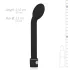 Easytoys Slim - G-pistevibraattori - musta