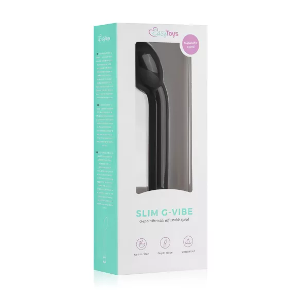 Easytoys Slim - G-pistevibraattori - musta