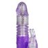 Easytoys Bunny - pyörivä ja työntyvä vibraattori (liila)