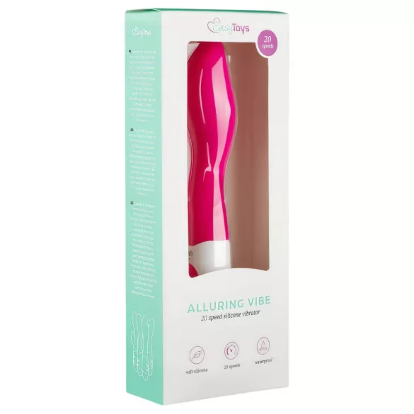 Easytoys - G-pistevibraattori - vesitiivis - pinkki