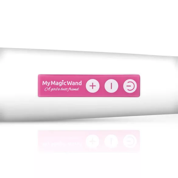MyMagicWand - tehokas hierontavibraattori - valkoinen-pinkki