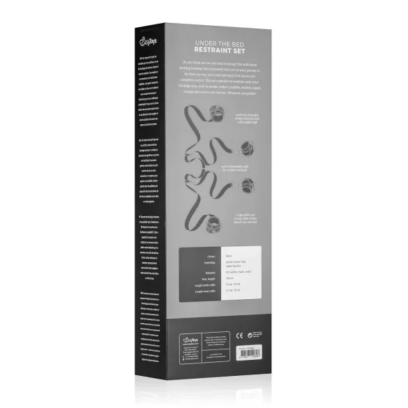 Easytoys - sänkyyn sidontasarja - musta