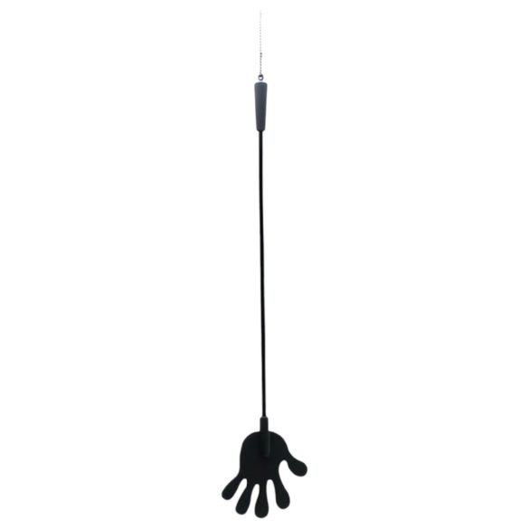 Rimba - silikoninen pieni ratsupiiska kädellä - 40 cm (musta)
