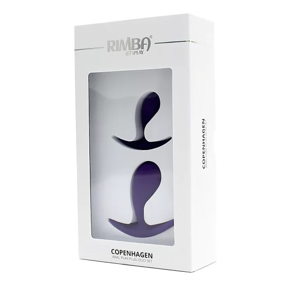 Rimba Copenhagen - anustappi­setti (violetti, 2 kpl)