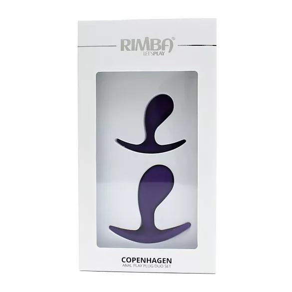 Rimba Copenhagen - anustappi­setti (violetti, 2 kpl)