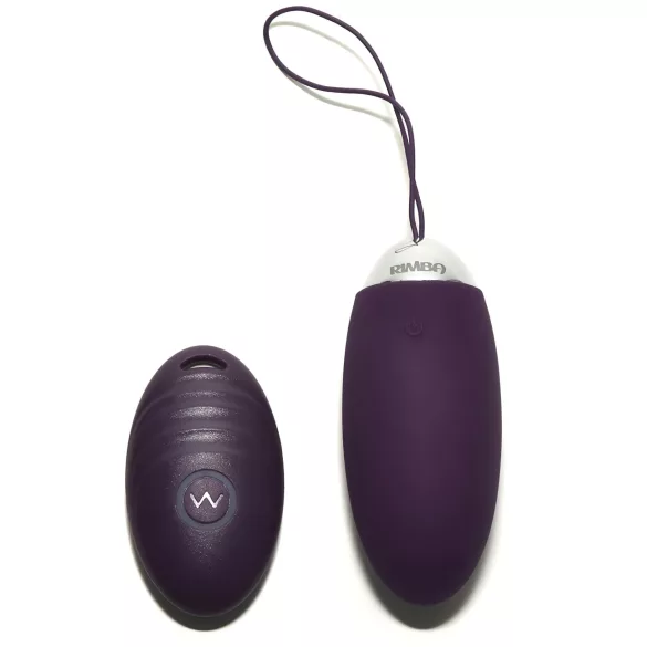 Rimba Venice - Vibraatiomuna kaukosäätimellä - ladattava - violetti