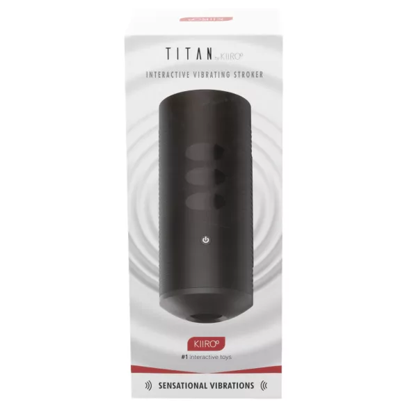 Kiiroo Titan - interaktiivinen masturbaattori - musta