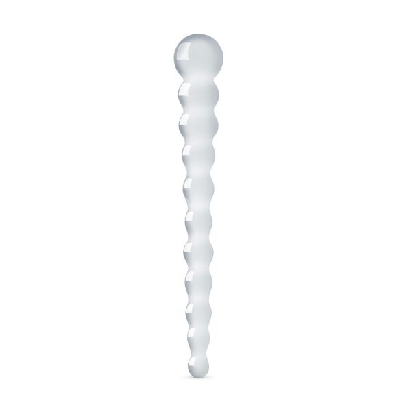 Gildo lasihelmi - läpinäkyvä dildo
