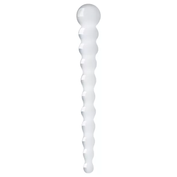 Gildo Glass No. 20 - lasidildo helmillä - läpinäkyvä