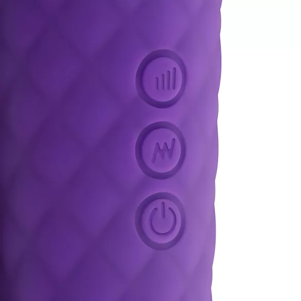 EasyToys - mini hierontavibraattori - ladattava - violetti