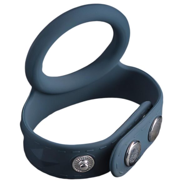 Boners - penis- ja kivestenrengas - yhdistelmärengas - harmaa