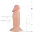 Real Fantasy Archi - realistinen dildo - 11,5 cm - luonnollinen