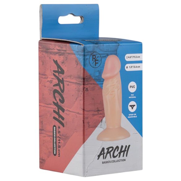 Real Fantasy Archi - realistinen dildo - 11,5 cm - luonnollinen