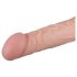 Real Fantasy Shawn - realistinen iso dildo - 35cm - vaalea