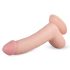 Real Fantasy Cliff - aidon tuntuinen dildo - 22 cm (nude)